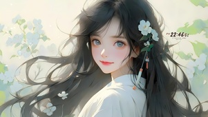 小清新可爱女孩
