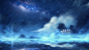 治愈唯美星空之海