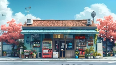 清新街道杂货铺