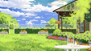 惬意小花园