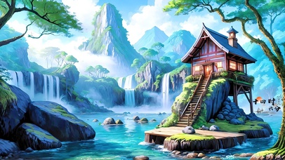 隐居仙境