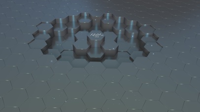 音频互动六边形可视化起伏