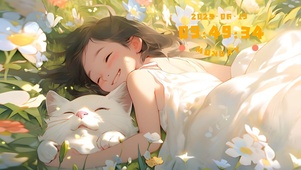 女孩和猫2