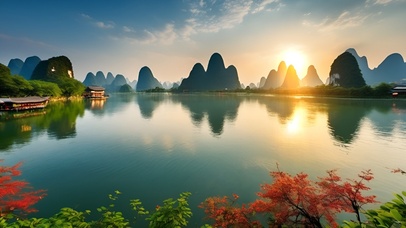 桂林山水甲天下