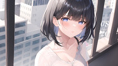 可爱清纯治愈女孩