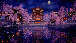 唯美庭院
