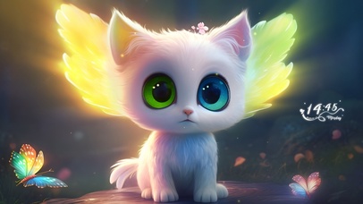 萌萌的猫咪天使