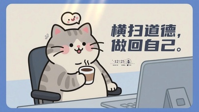 横扫道德，做回自己