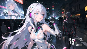 酷炫电竞少女