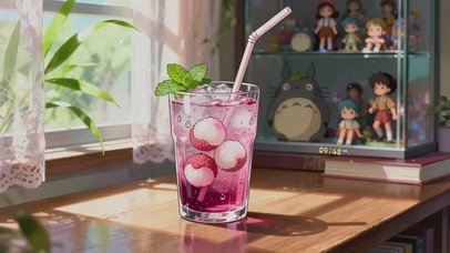 清新治愈动漫房间