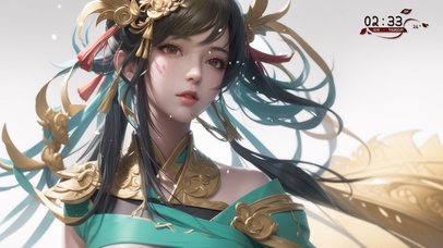 4K性感Ai古风美女