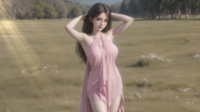 可爱甜美眼镜美少女