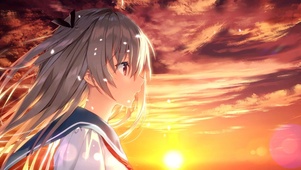 夕阳美少女