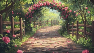 唯美花路