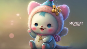 圣诞小奶喵