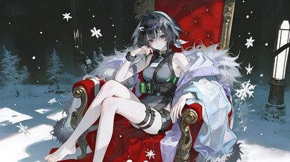 羽毛笔-王座女王