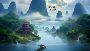 云雾缥缈仙境	