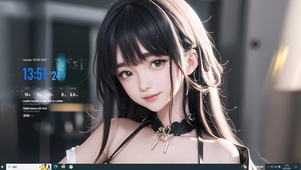 青春黑发姐姐