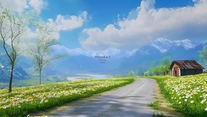 路边的野花
