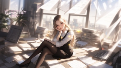 她的微笑里藏着一种温婉的力量