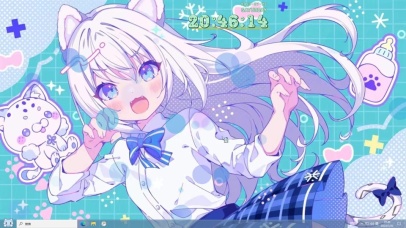 4k可爱猫娘美少女