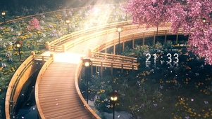 樱花庭院