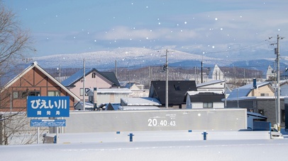 4K唯美冬季北海道