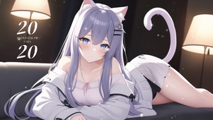 猫咪可爱少女