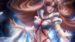 刀剑神域美少女亚丝娜