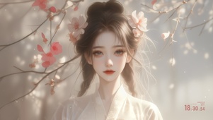 桃花浅笑