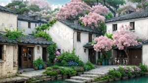 桃花古镇
