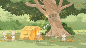 兔兔摘橘子