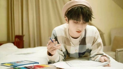 严浩翔《纯白地》1