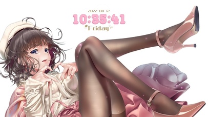 黑丝长腿美少女