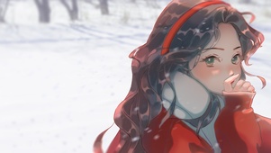 冬日飞雪