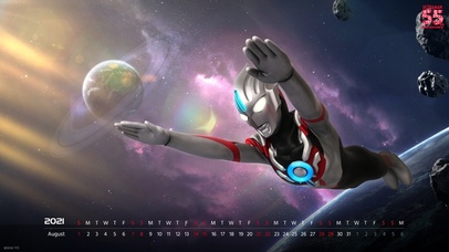 奥特55周年8月壁纸（精简）