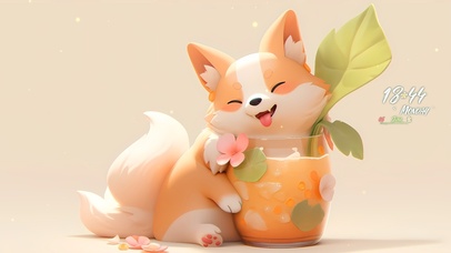 可爱小柯基