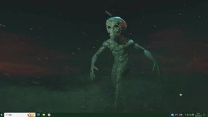 行走的外星人主题
