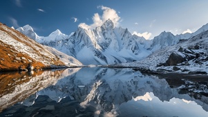 映像雪山