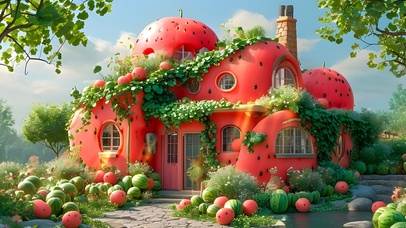 童话世界之西瓜屋04