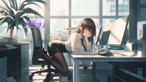 笑容如同绽放的风筝