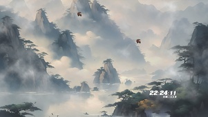 云雾山水
