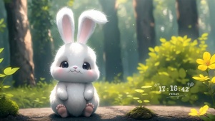 可爱软萌兔兔