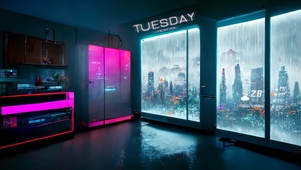 赛博朋克雨