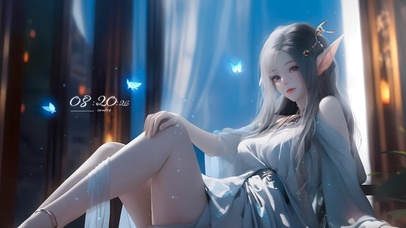 纯欲系长腿精灵少女