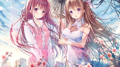 旗袍少女 粉色裙子少女