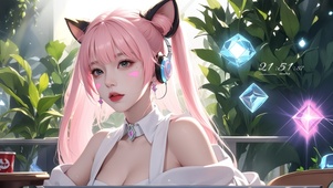 电竞狐耳少女