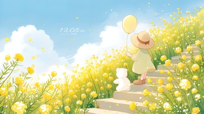 小清新春日气息