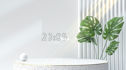 4K 极简白色桌面