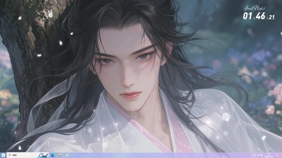 帅气清澈美男子